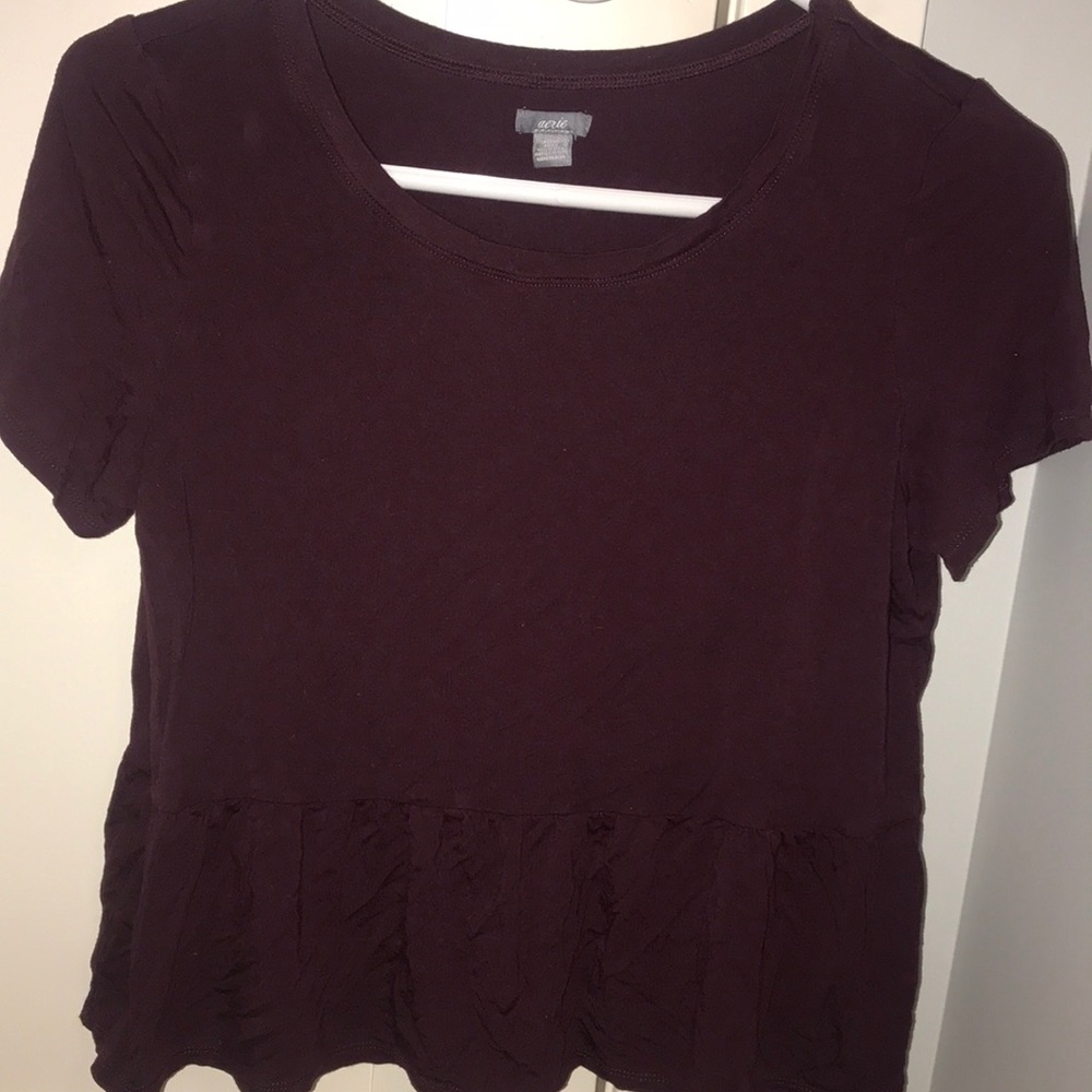 Aerie Ruffle Tee
